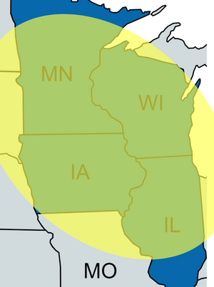EMF Assessments Illinois, Iowa, Minnesota, Wisconsin Early Spring 2022 - Shielded Healing